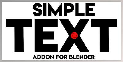 Blender Market - Simple Text Addon v1.1.1