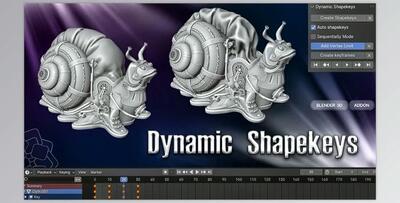 Blender Market - Dynamic Shapekeys v1.1.5