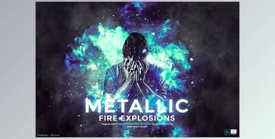 Metallic – Fire Explosion PS Action CreativeMarket - 7092815