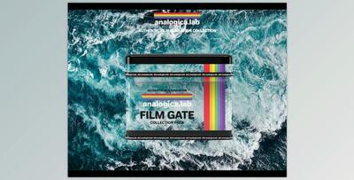 Analogica Lab – 8 Overlay FILM GATE PACK 4K – Anamorphic Film Emulation Video Photo