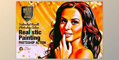 Realistic Painting Action By MRI STUDIO (Atn)