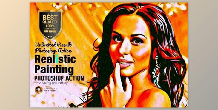 Realistic Painting Action By MRI STUDIO (Atn)