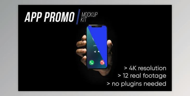 App Promo MockUp Kit (Videohive 36822899) - AE Project