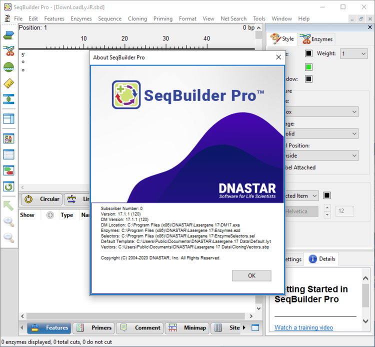 DNASTAR Lasergene 17.1.1 x64