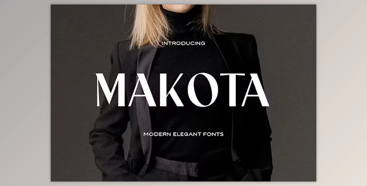 Makota - Modern Elegant Font