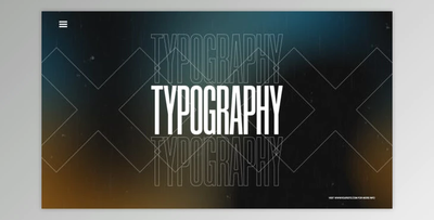 Typography Intro (Videohive 43234490) - AE Project