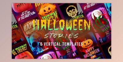 Six Halloween Stories (Videohive 48807005) - AE Project