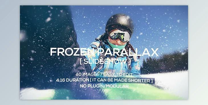 Frozen Parallax Slideshow (Videohive 13987724) - AE Project