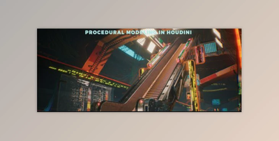 CGcircuit – Houdini Tutorial Procedural Modeling – Escalator