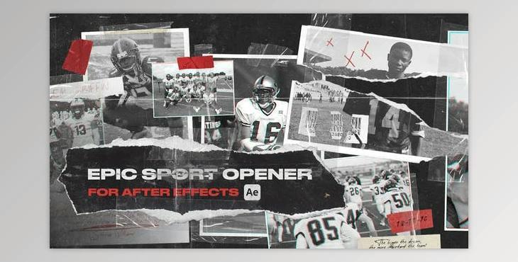 Epic Sport Slideshow (Videohive 37431504) - AE Project