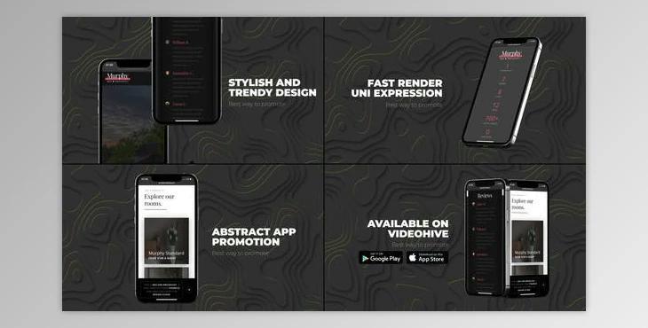 Abstract App Promo (Videohive 33951514) - AE Project