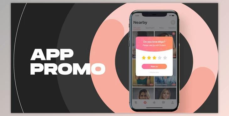 Minimalistic app promo (Videohive 29129603) - AE Project