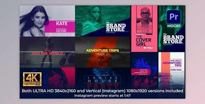 Typoner Modern Titles Mogrt (Videohive 32624200)