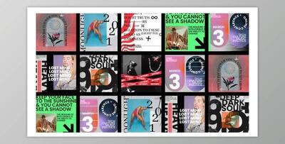 Typography abstract post (Videohive 32623477) - AE Project