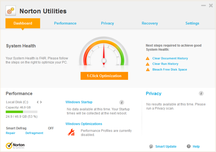 Symantec Norton Utilities 21.4.7.637