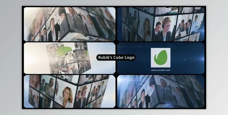 Rubik’s Cube Multi Video Corporate Logo (Videohive 15361279)