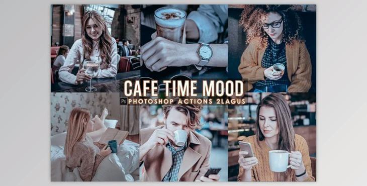 Cafe Time Photoshop Actions by 2lagus