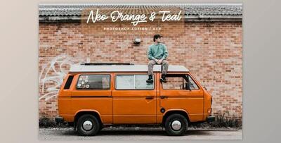 15 Photoshop Actions ACR Orange Teal By EpicoMedia