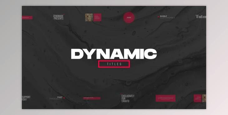 Dynamic Titles for Premiere Pro (Videohive 31827379)