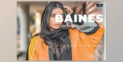 Baines Desktop and Mobile Lightroom Preset by Bangset