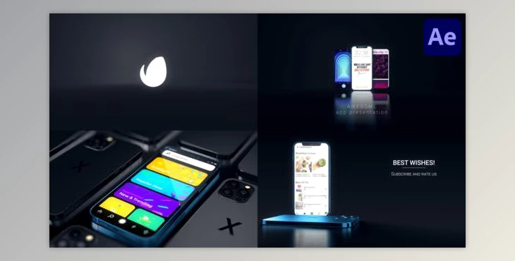 Awesome App Presentation for After Effects (Videohive 48314138) - AE Project