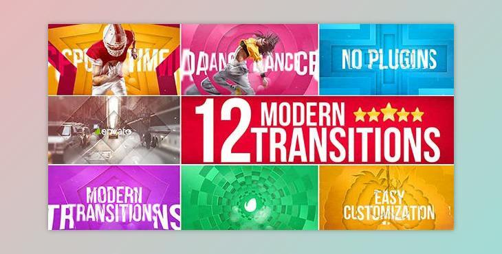 Modern Transitions (Videohive 15562626)