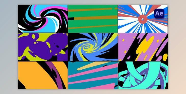 2D Liquid Shape Transtions [After Effects] (Videohive 47439171) - AE Project