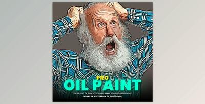 Pro Oil Paint Photoshop Action GraphicRiver-29624415 (ATN)