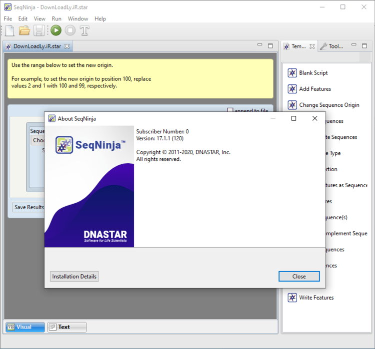DNASTAR Lasergene 17.1.1 x64