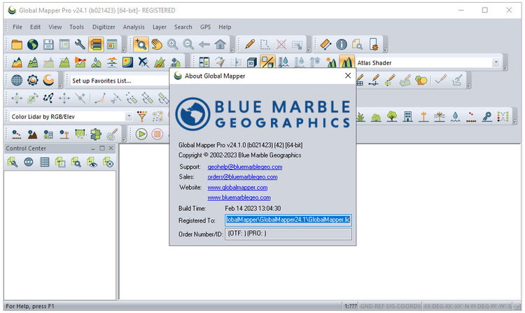 Global Mapper Pro 26.1.2.050725 x64