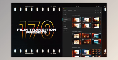 Film Transitions for Premiere Pro (Videohive 48737776)
