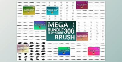 Watercolor Brush Bundle Vl 06 CreativeMarket-5750580 (ABR)