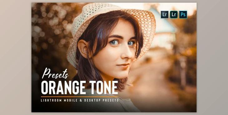 ORANGE tone mobile & desktop presets By Effect-Hub