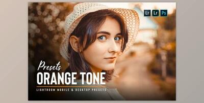 ORANGE tone mobile & desktop presets By Effect-Hub