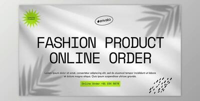 Fashion Product Online Order (Videohive 41629385) - AE Project