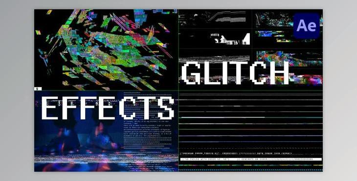 Glitch Effects for After Effects (Videohive 50051243) - AE Project