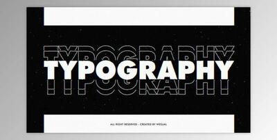 Glitch Kinetic Typography (Videohive 29343738)