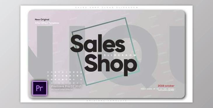 Sales Shop Clean Slideshow (Videohive 33028682)
