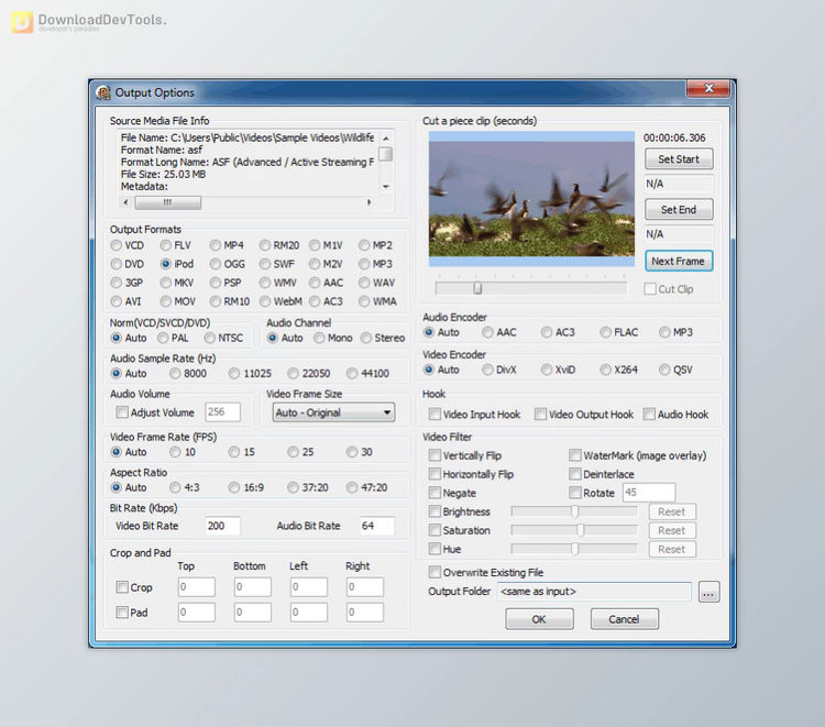 FlashAV FFMPEG VCL Player For Delphi v7.0 for D10-D11 Full Source