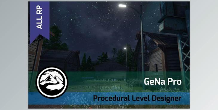 Unity asset - GeNa Pro – Terrains Villages Roads Rivers v3.5.5