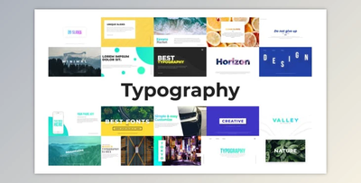 Typography Slides (Videohive 37691305) - AE Project