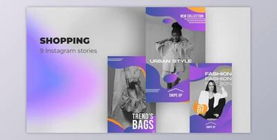 Shopping – Instagram stories (Videohive 39985957) - AE Project