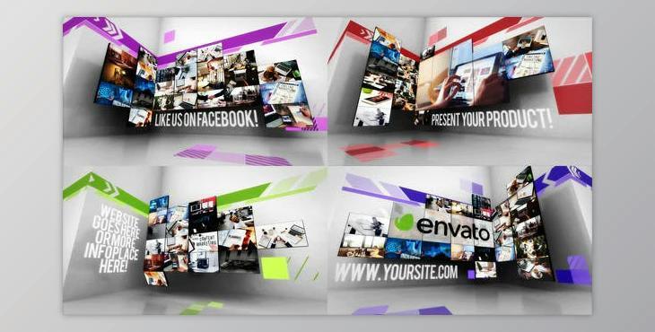 Creative Video Wall Slideshow (Videohive 32537618)