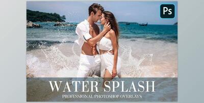 Water Splash Overlays Photoshop CreativeMarket-4943549
