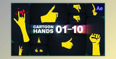 Cartoon Hands for After Effects (Videohive 48134323) - AE Project