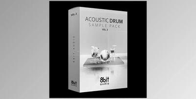 8bit Audio Acoustic Drum Sample Pack Vol. 2 (WAV)