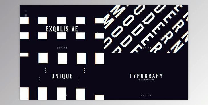 Modern Typo Intro (Videohive 47550035)