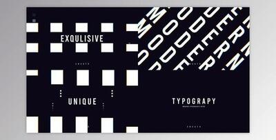 Modern Typo Intro (Videohive 47550035)