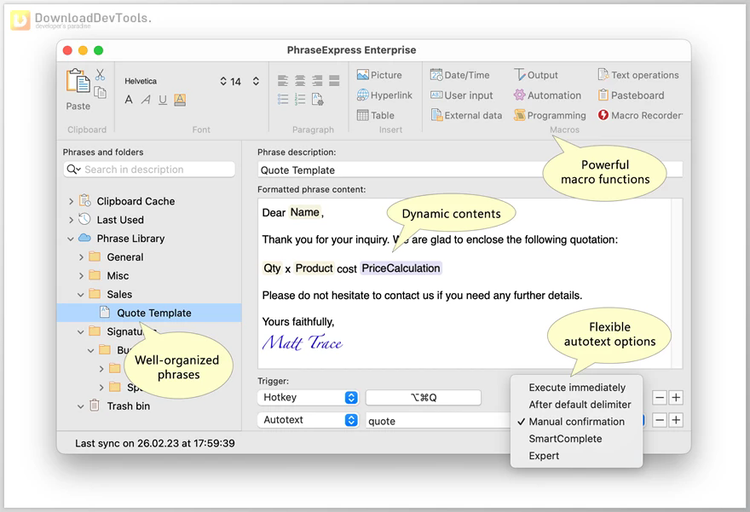 PhraseExpress v17.0.121 for Windows + Keygen