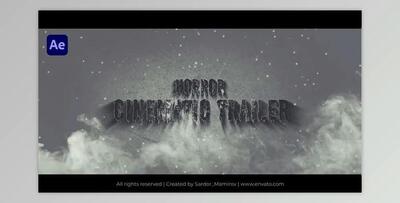 The Horror Cinematic Trailer (Videohive 42952641) - AE Project